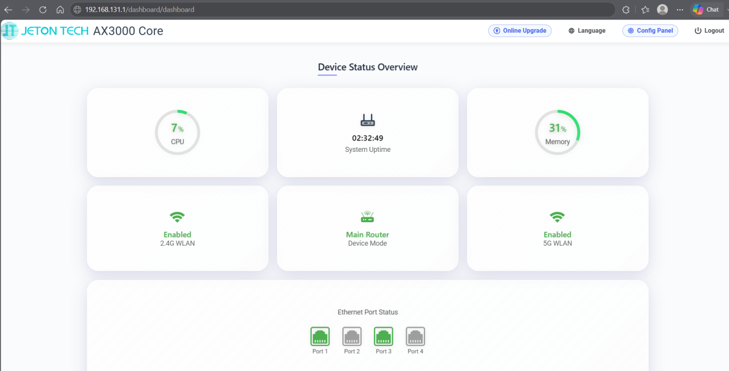 How to disable automatic WAN port detection and set a fixed WAN port - Step 3